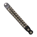 Repo Leather Duel Stud Wrist Band