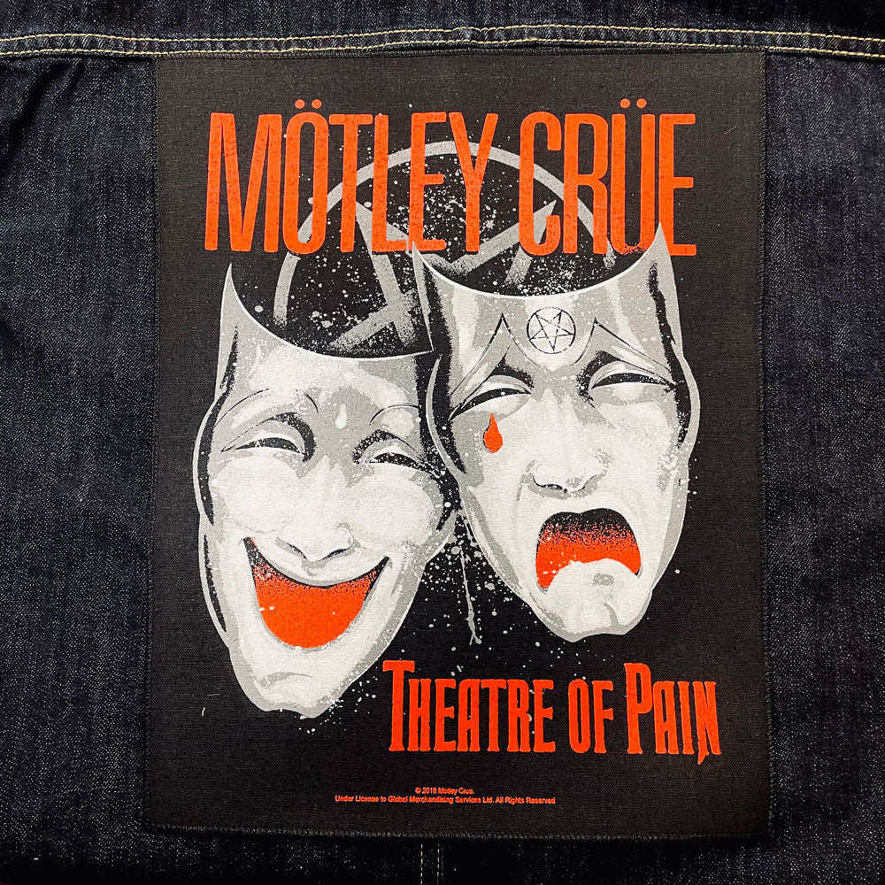 MOTLEY CRUE Theatre of Pain Back Patch