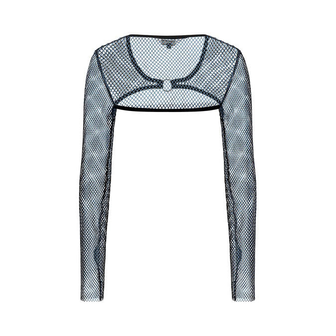 Venus Metallic Blue Bolero