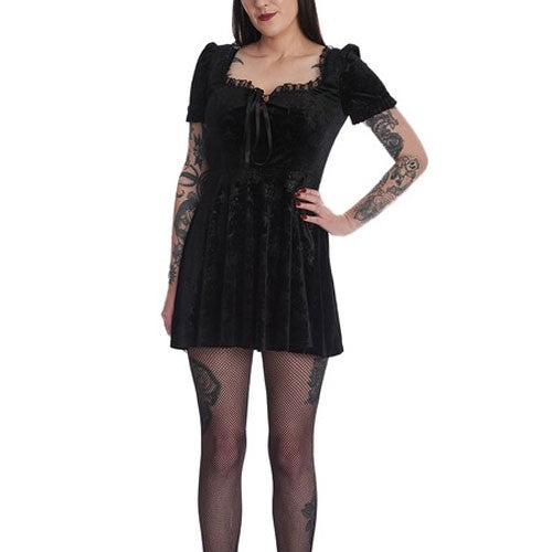 Haunting Chandelier Babydoll Dress