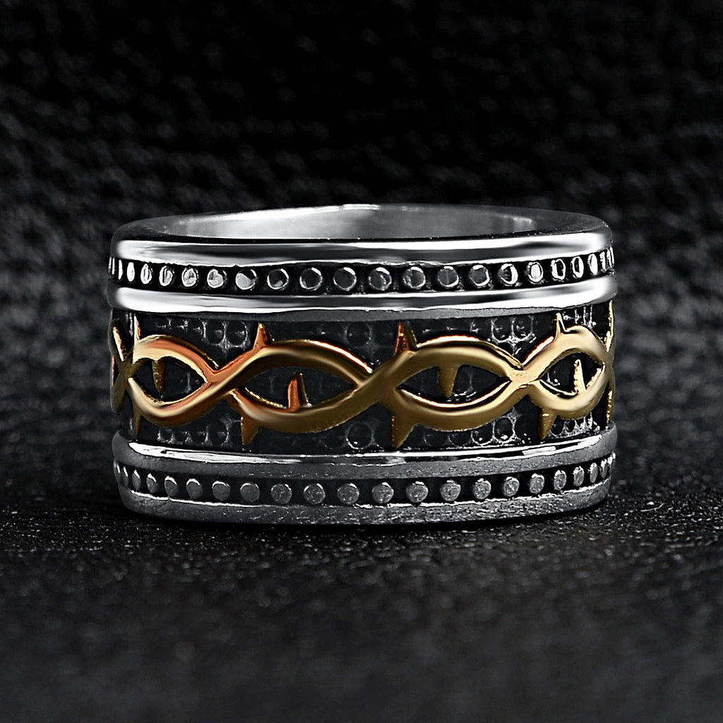 Noble Thorn Tribal Ring