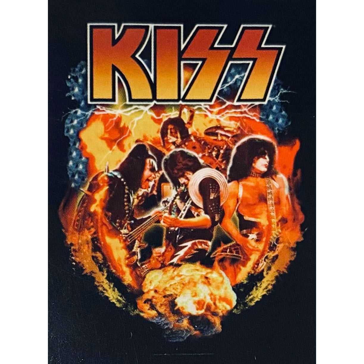 KISS Wall Flag
