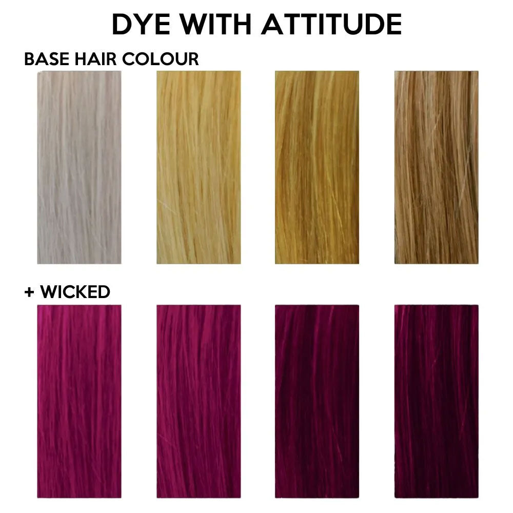 Wicked Purple Attitude Hair Dye