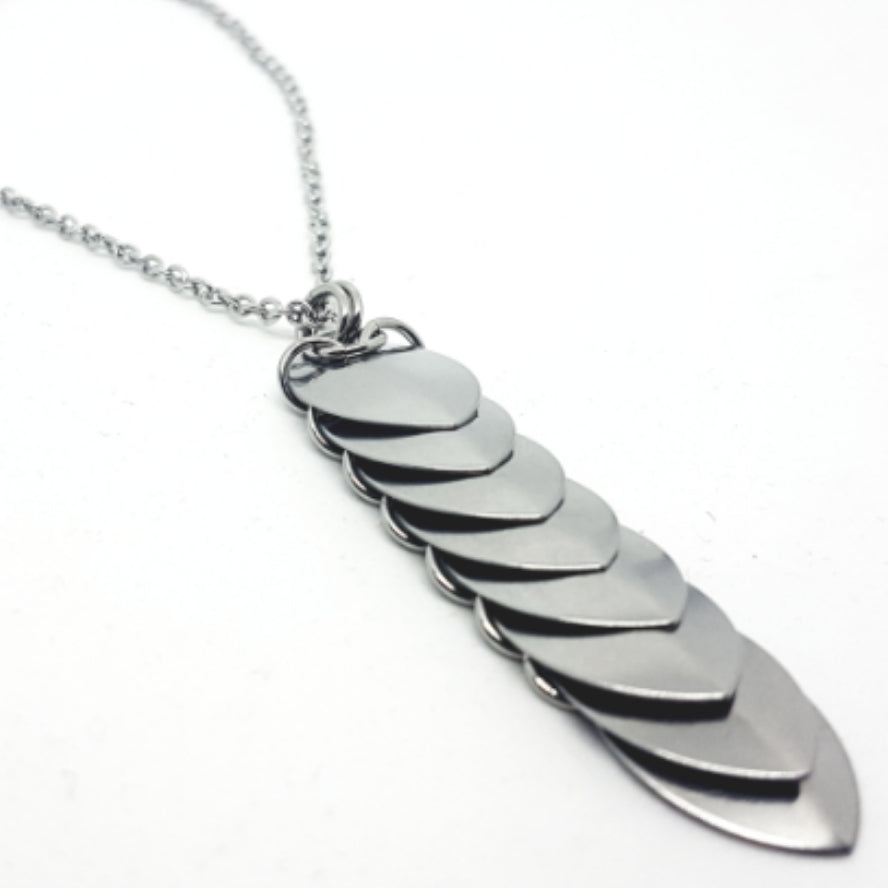 Scale Drop Necklace