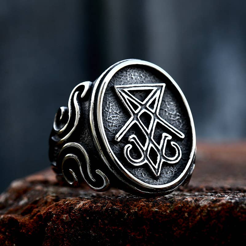 Sigil of Lucifer Signet Ring