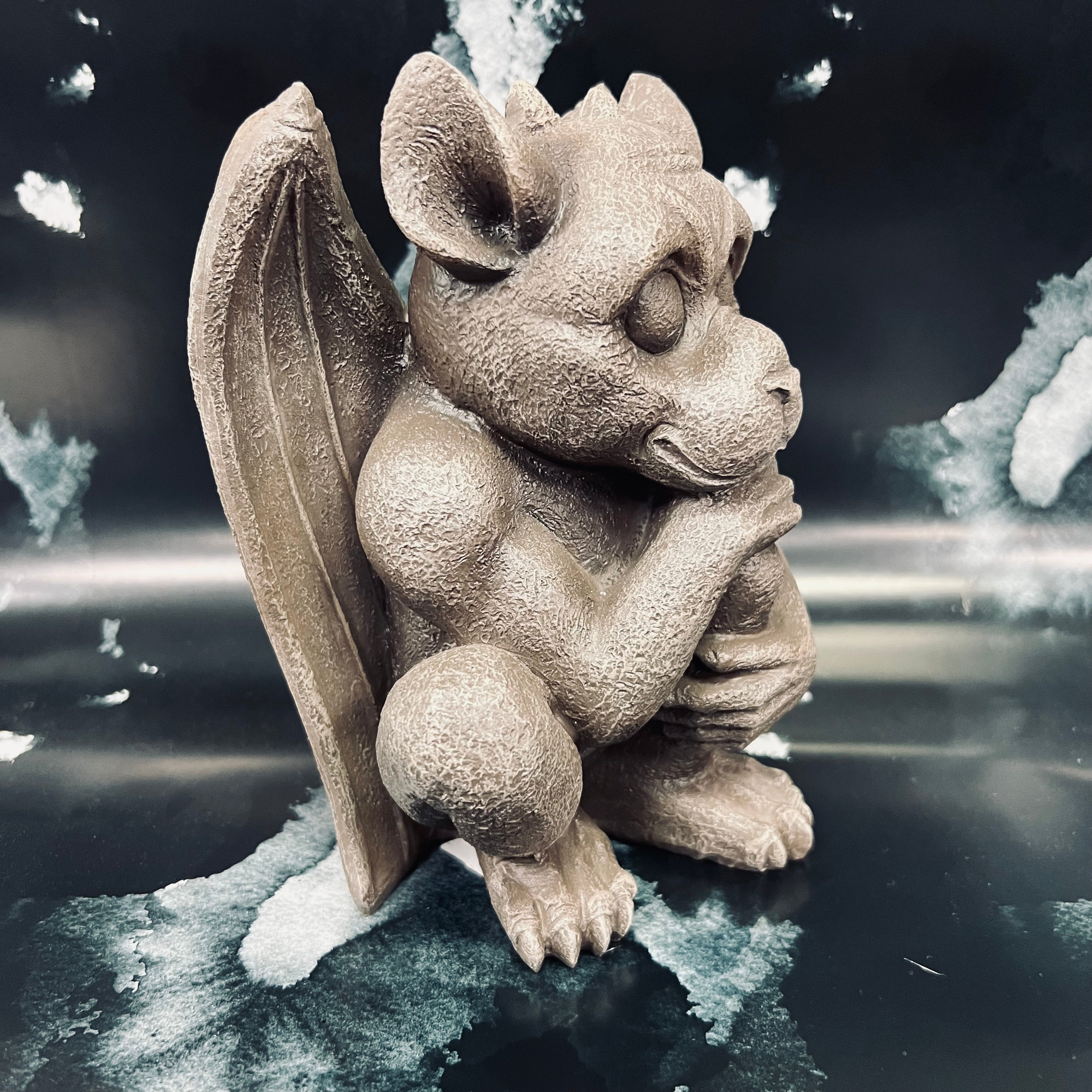 Guarding Gargoyle Figure