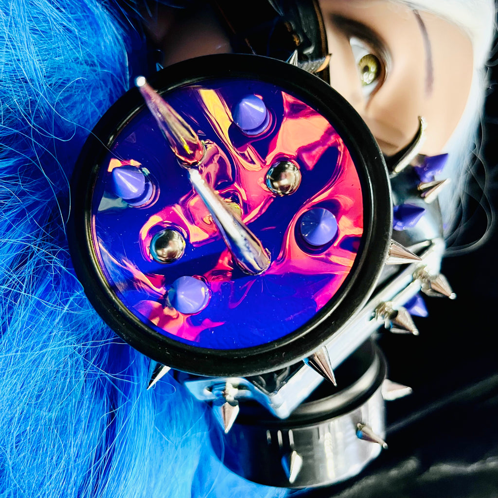 Curium Ring Cybergoth Gas Mask