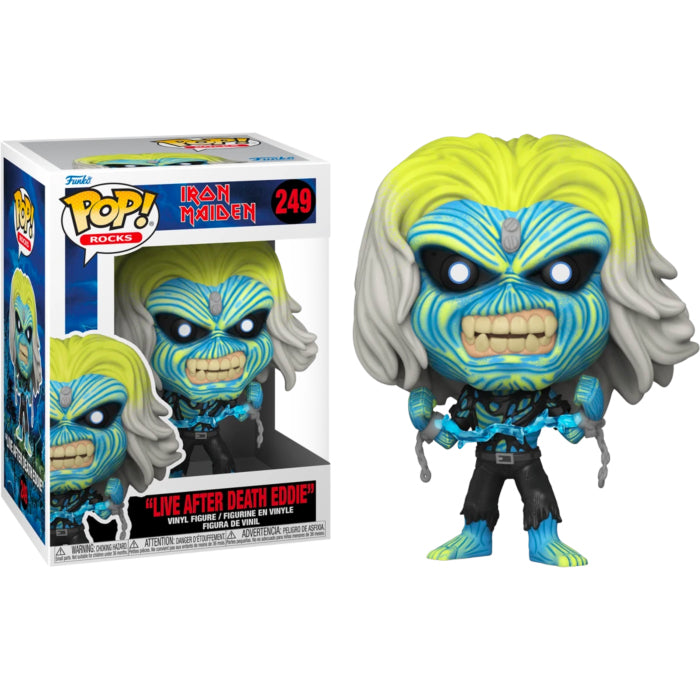 IRON MAIDEN Live After Death Eddie Pop!