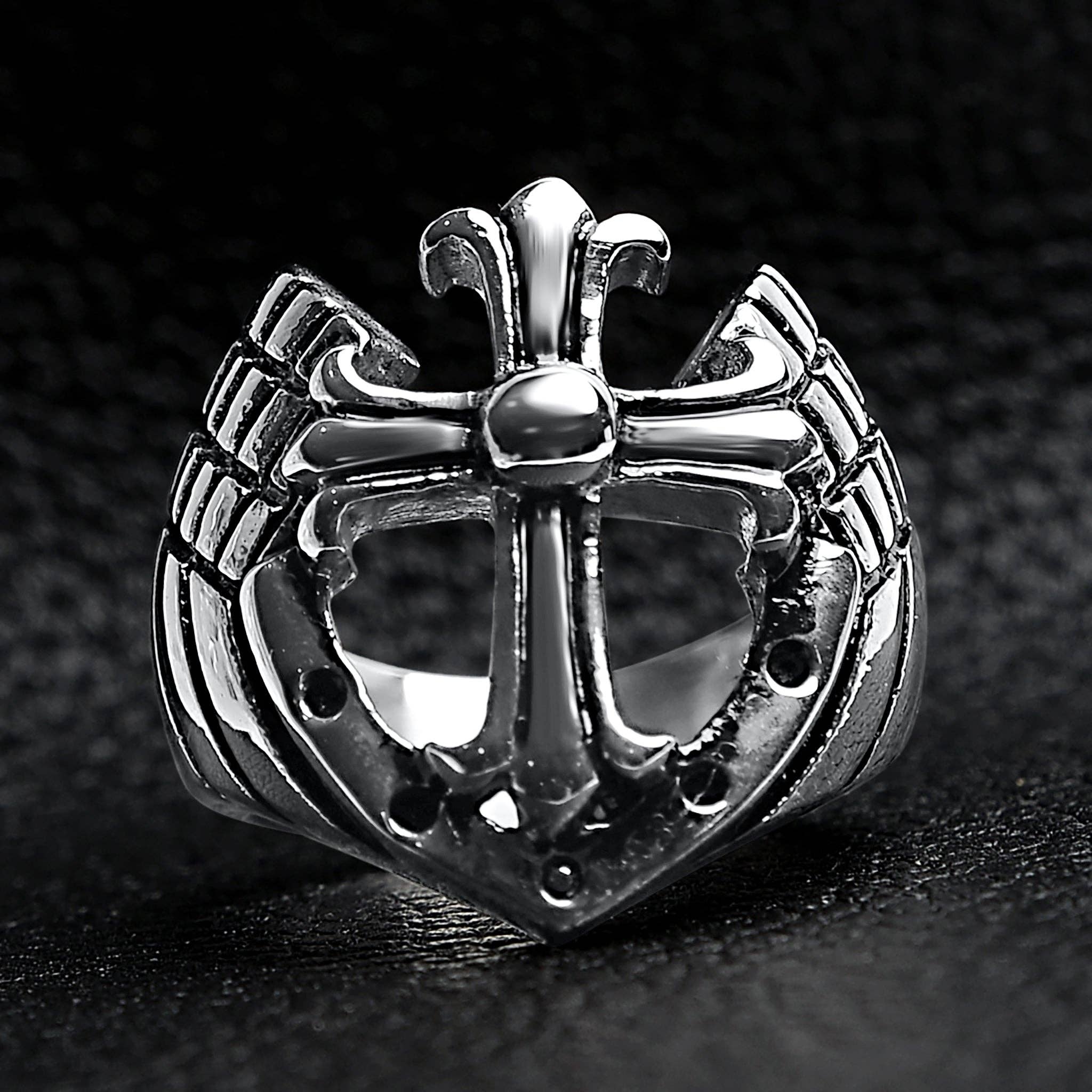 Zeal Devotion Cross Ring