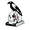 Nevermore Raven Scribe Enamel Pin