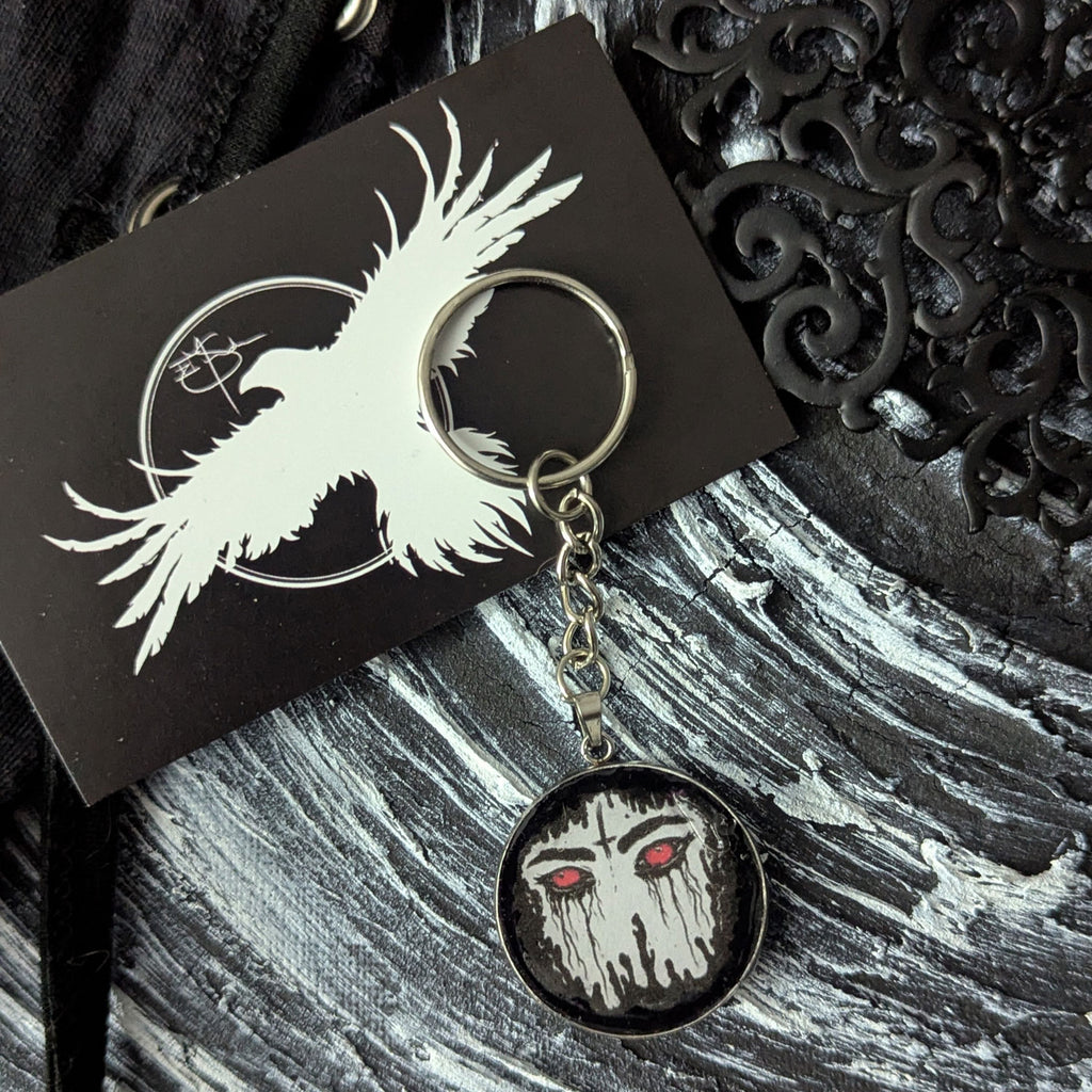Devil Inside Keyring