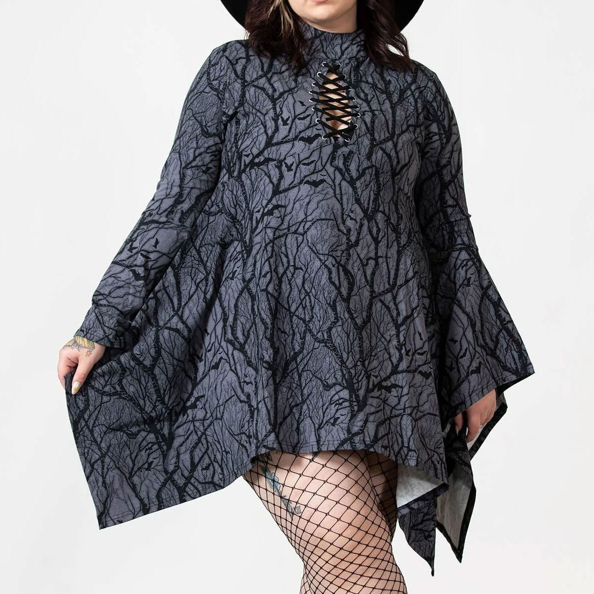 Divine Touch Keyhole Haunted Forest Dress