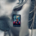 Horror Tarot Devil Earrings