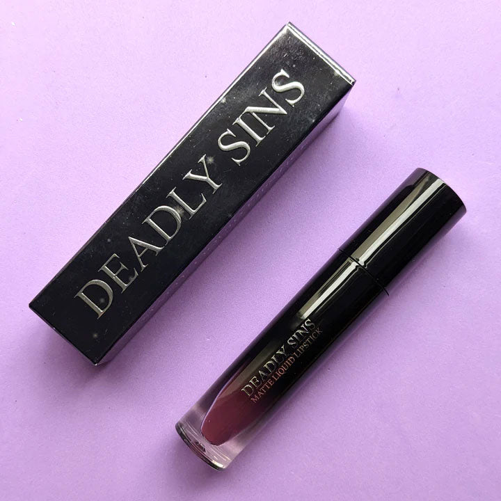 Cursed Matte Deep Purple Liquid Lipstick