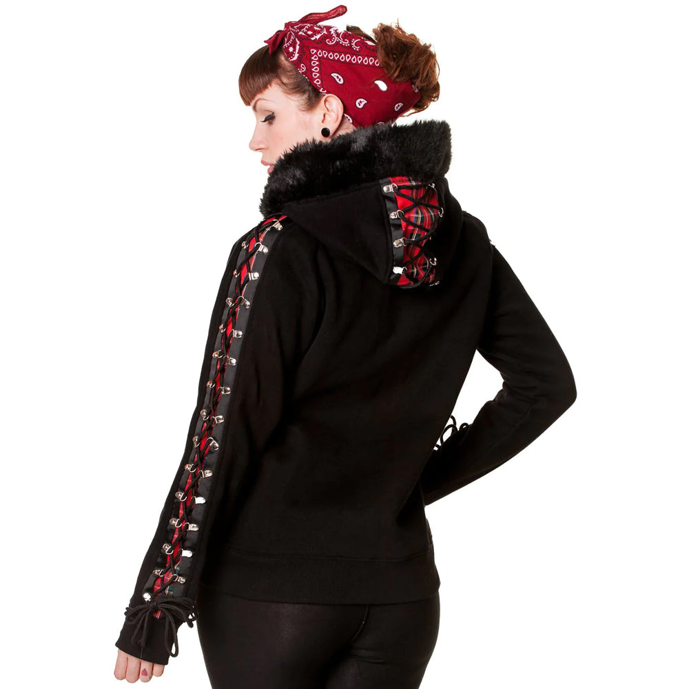Revolt Faux Fur Hood Jacket