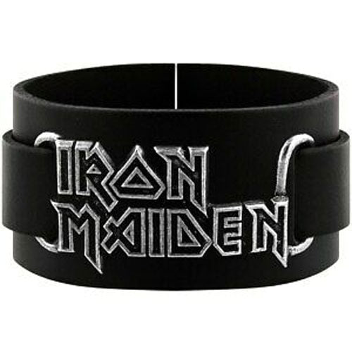 IRON MAIDEN Leather Wrist Cuff