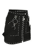 Per-SUEDE-ed Stud Skirt