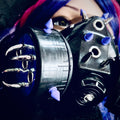 Venom Ring Cybergoth Gas Mask
