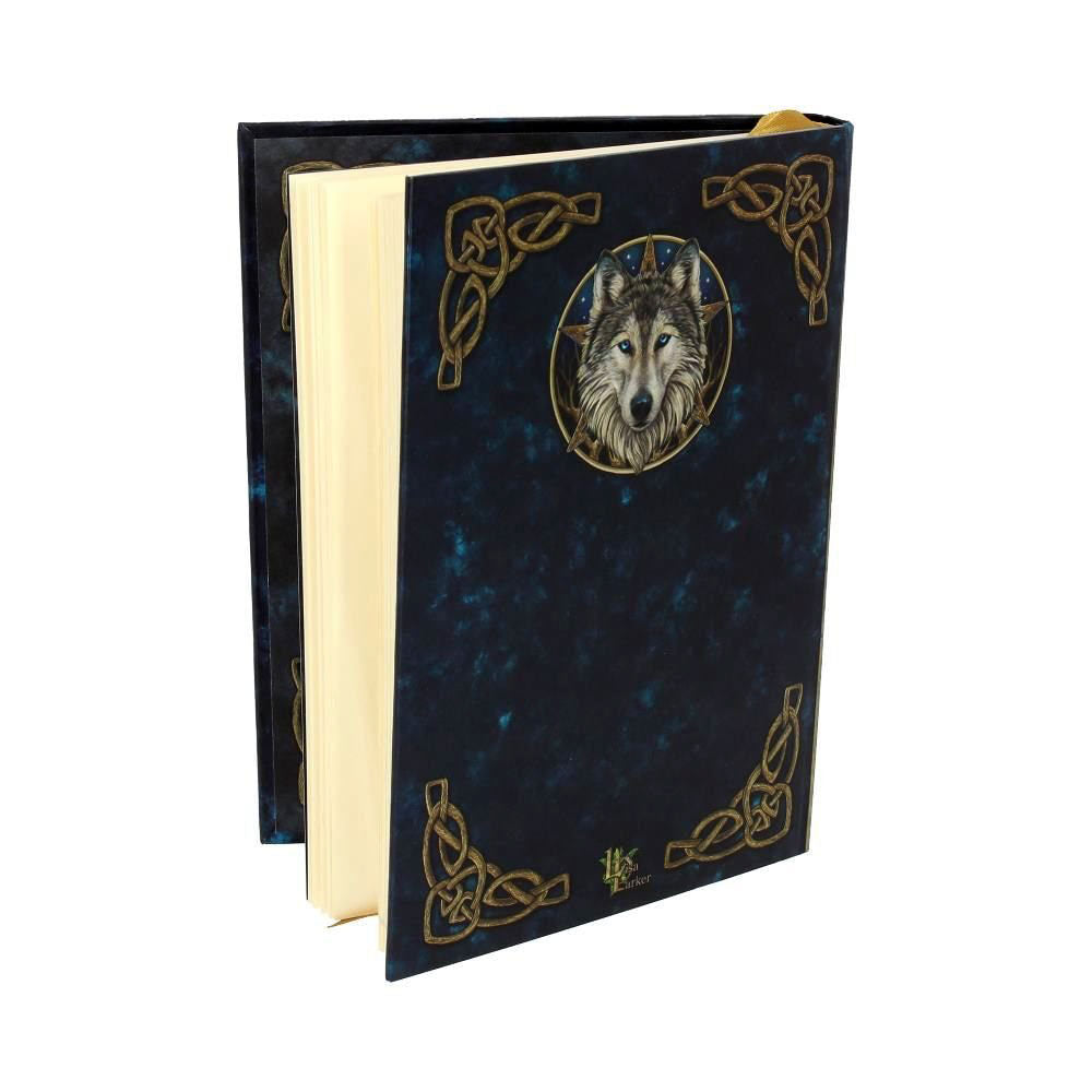 Wild One Journal Embossed Wolf Notepad