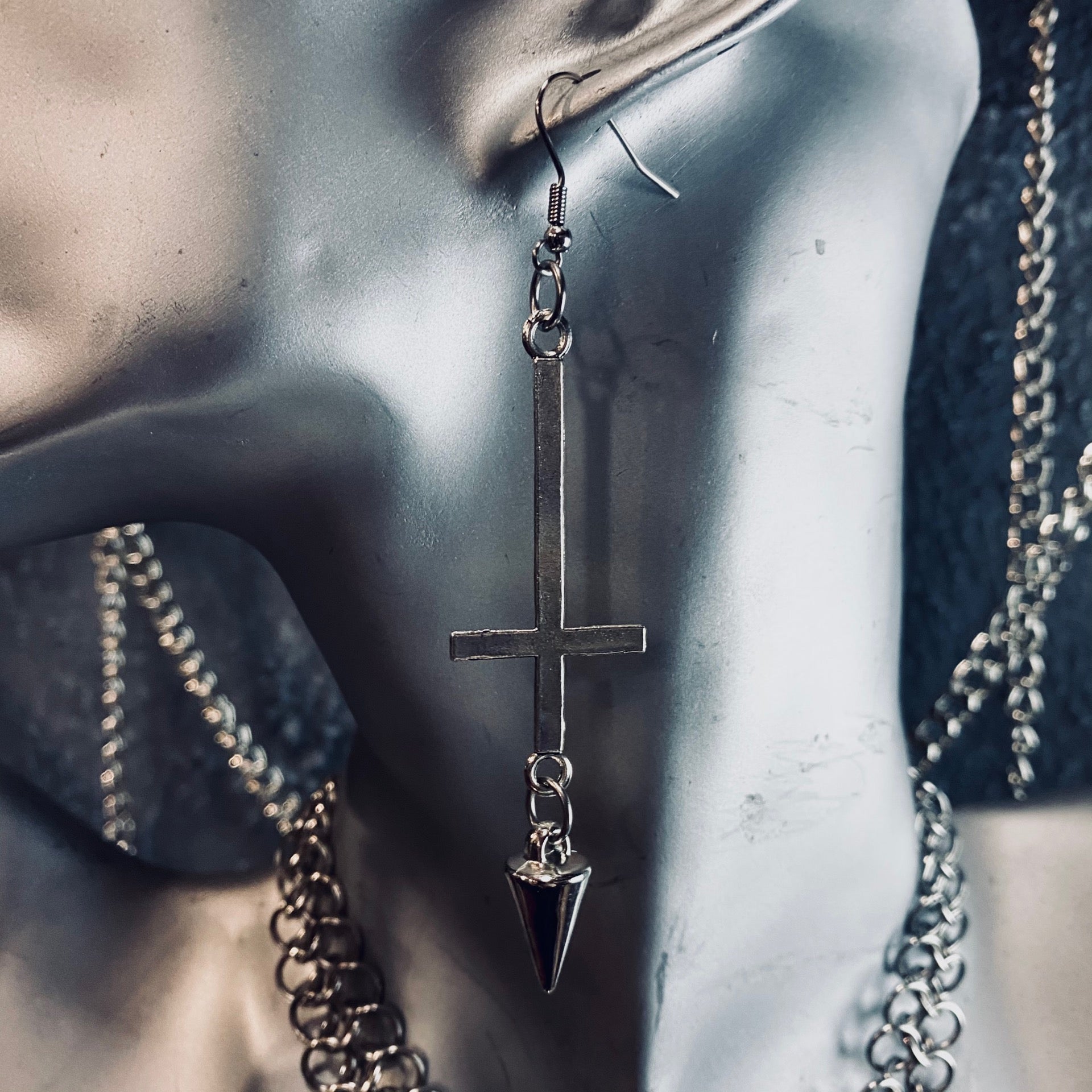 Damnation Descending Earrings
