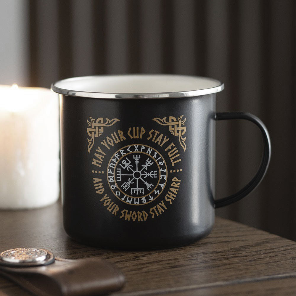 Wayfinder Camping Enamel Mug
