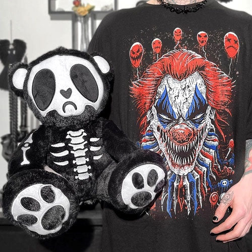 Grumpy Bones Bear Plush Toy