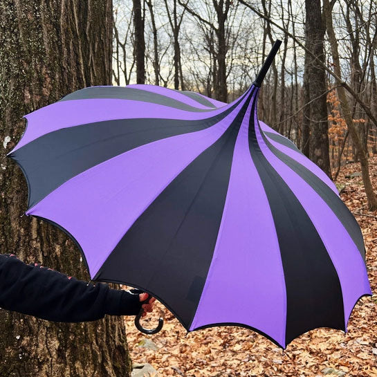 Batwing Pagoda Umbrella - Light Purple