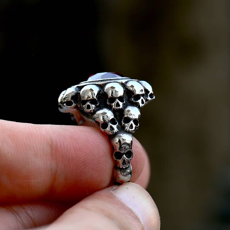 Blood Oath Skull Ring
