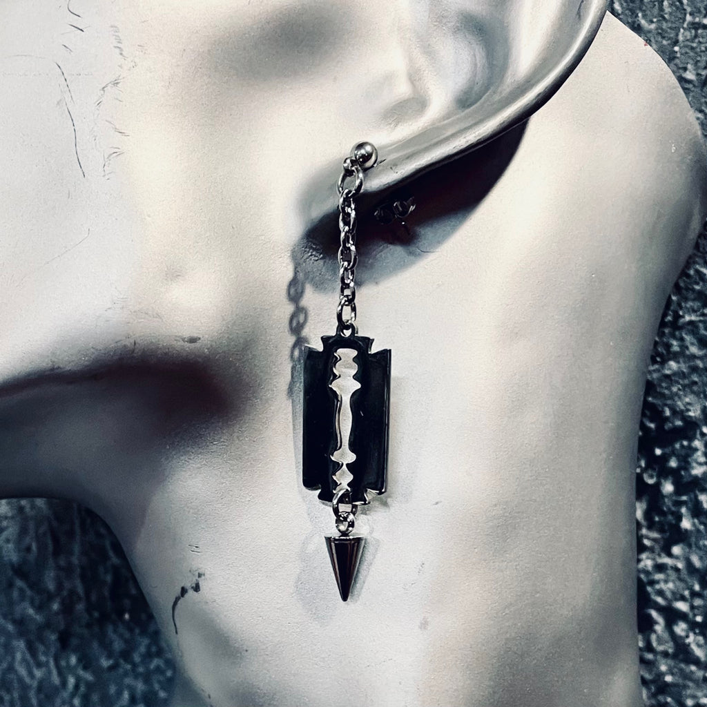 Cascading Razor Earrings