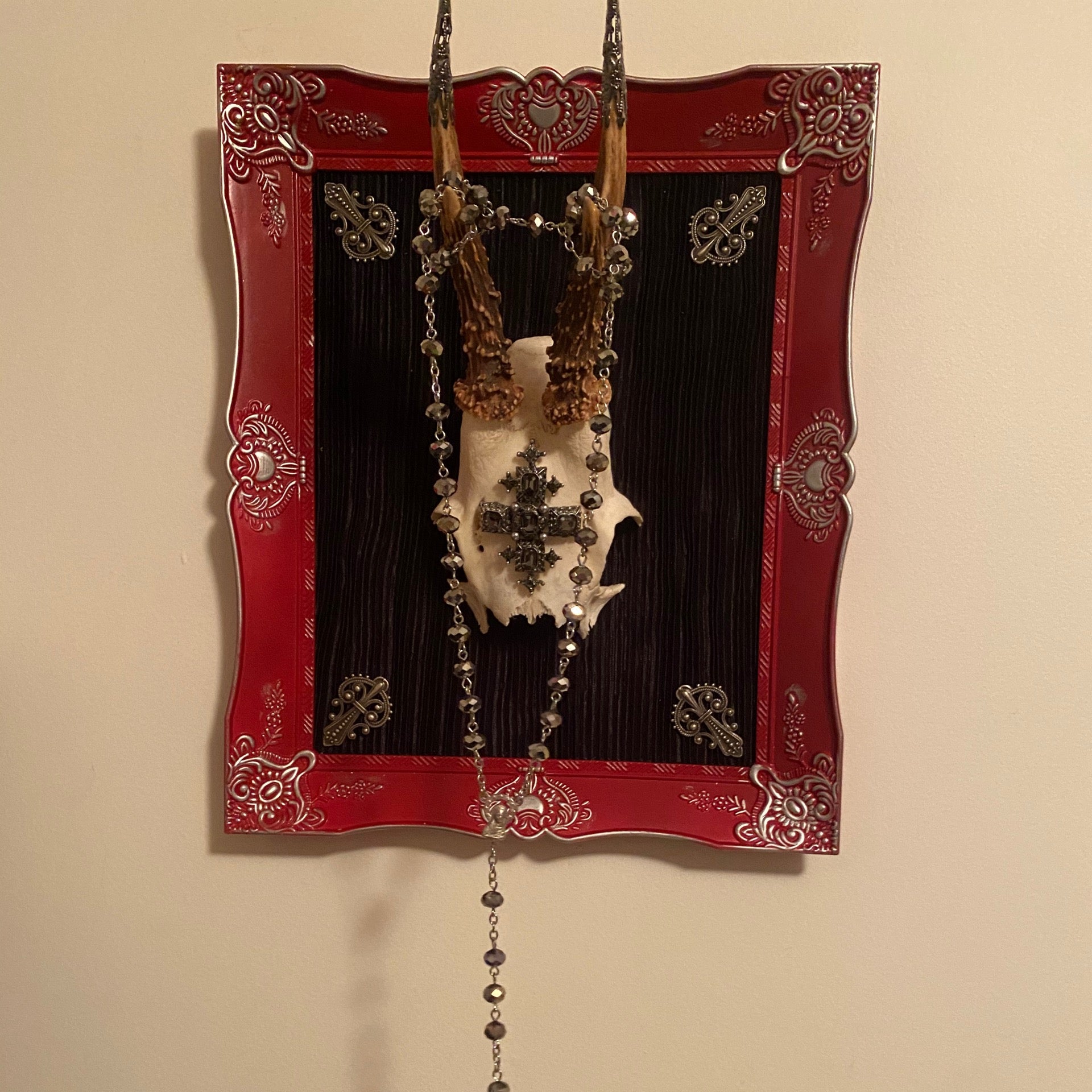 Roe Deer Rosary Wall Art