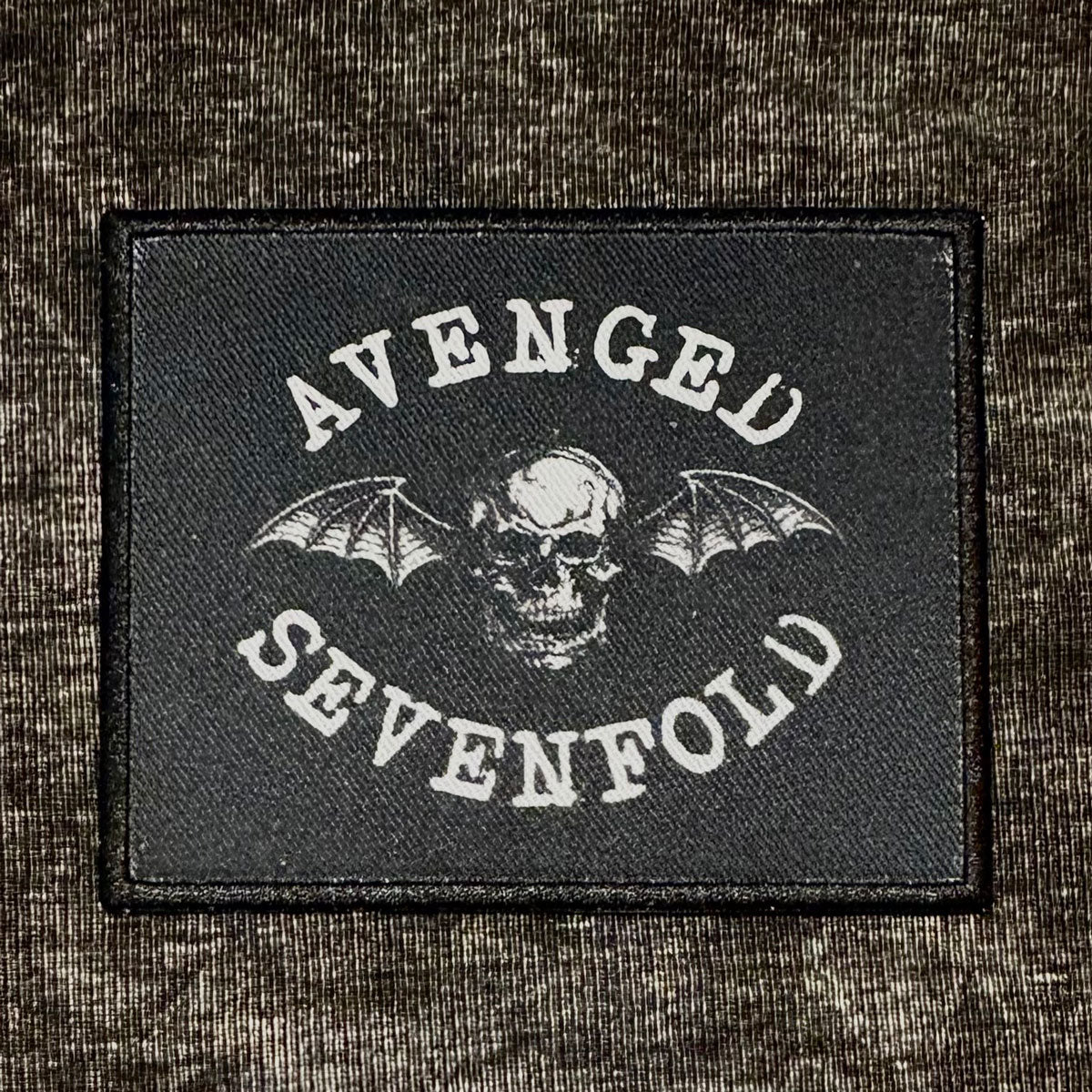 AVENGED SEVENFOLD (A7x) Bat Skull Logo Patch