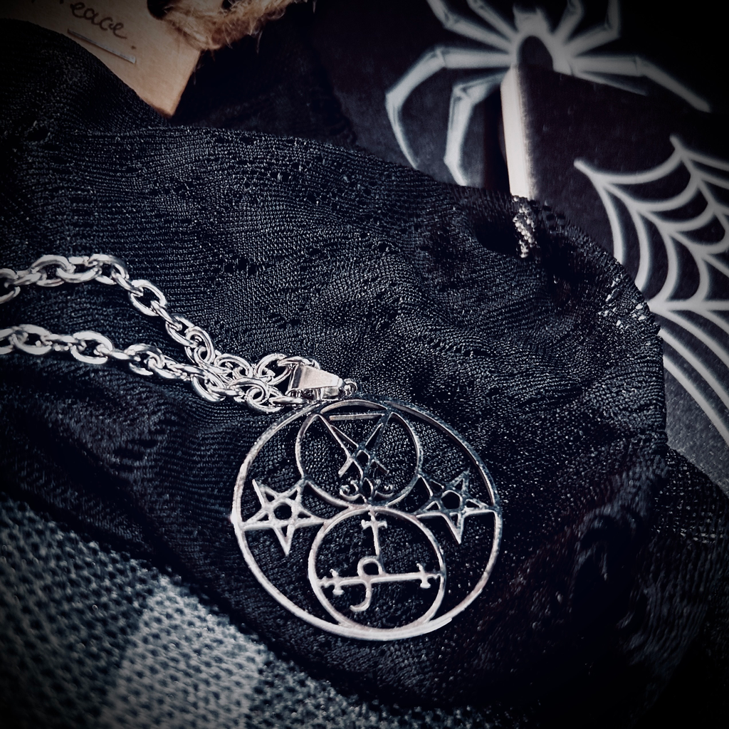 Seal of Solomon Goetia Sigil Necklace