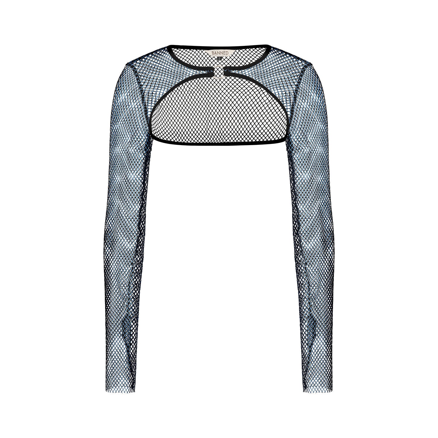 Venus Metallic Blue Bolero