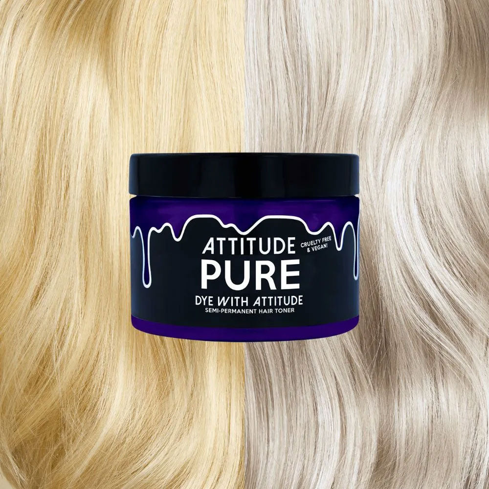 Pure White Toner Hair Dye Treatment