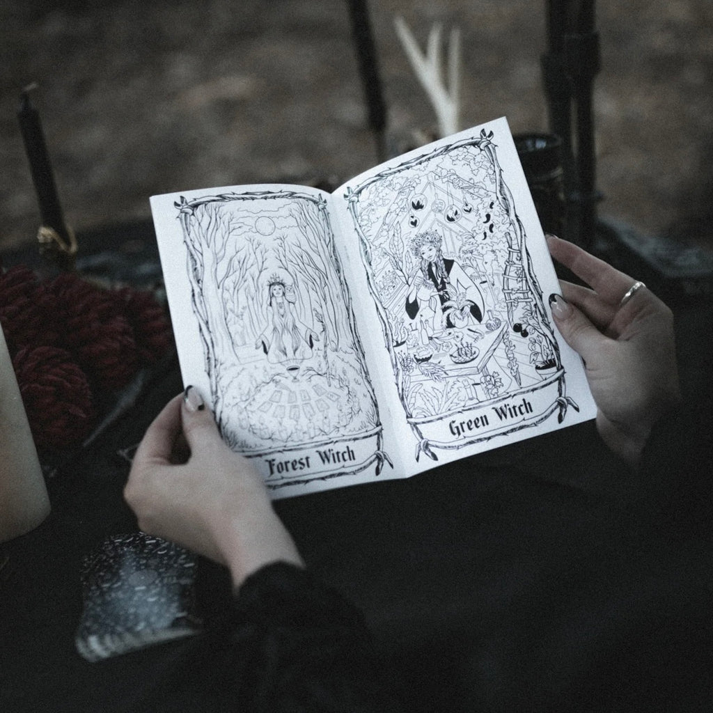 Witch Archetype Colouring Book