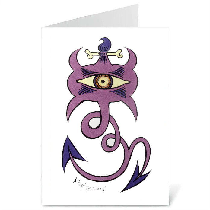 Devil Eye - Blank Card