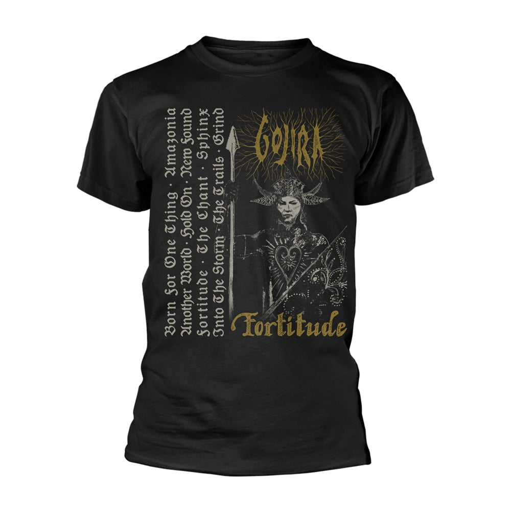 GOJIRA Fortitude Tracklist Tee