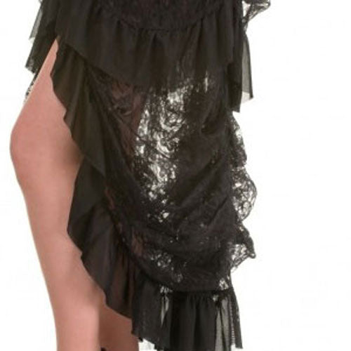 Victoria's Lace Bustle Skirt