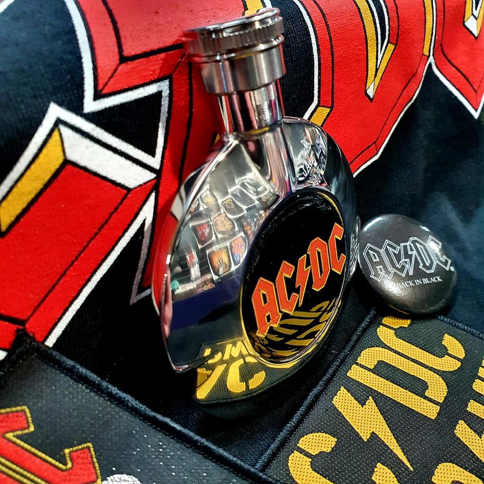 AC/DC Hip Flask