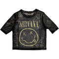 NIRVANA Mesh Crop Top