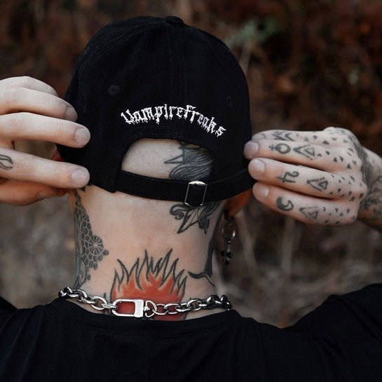 Hell Kitty Pierced Baseball Cap