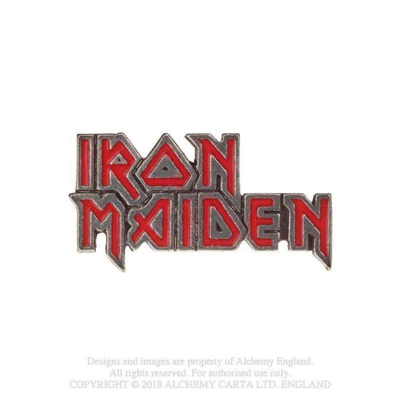 IRON MAIDEN Logo Enamel Pin