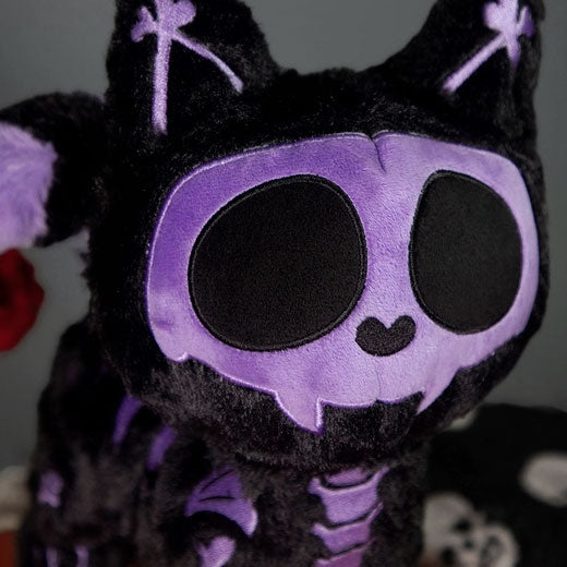 Skelekitty Plush Toy - Ultra Violet Bones Limited Edition