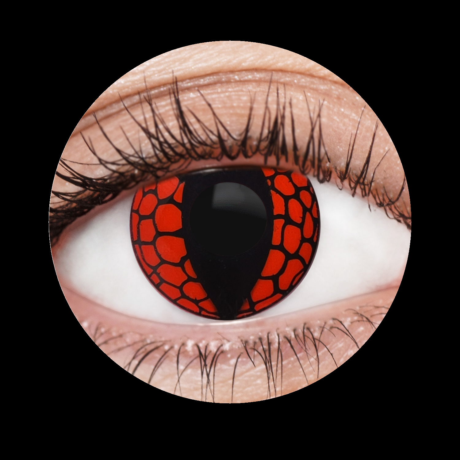 Dragon Red Contact Lenses