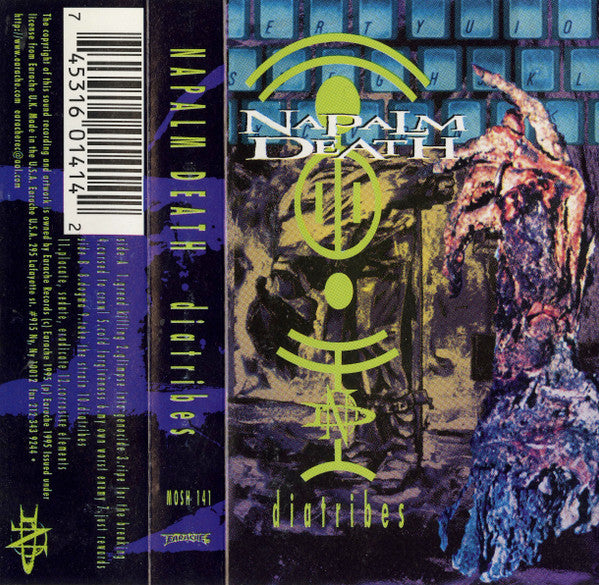 NAPALM DEATH: Diatribes Cassette