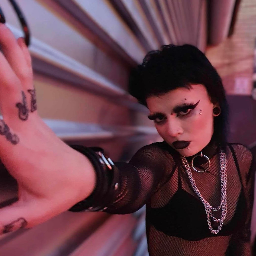 Demonize Fishnet Top