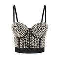 Xenia Spiked Bodice Top