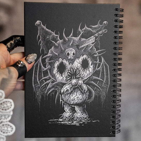 Hell Kitty Spiral Journal