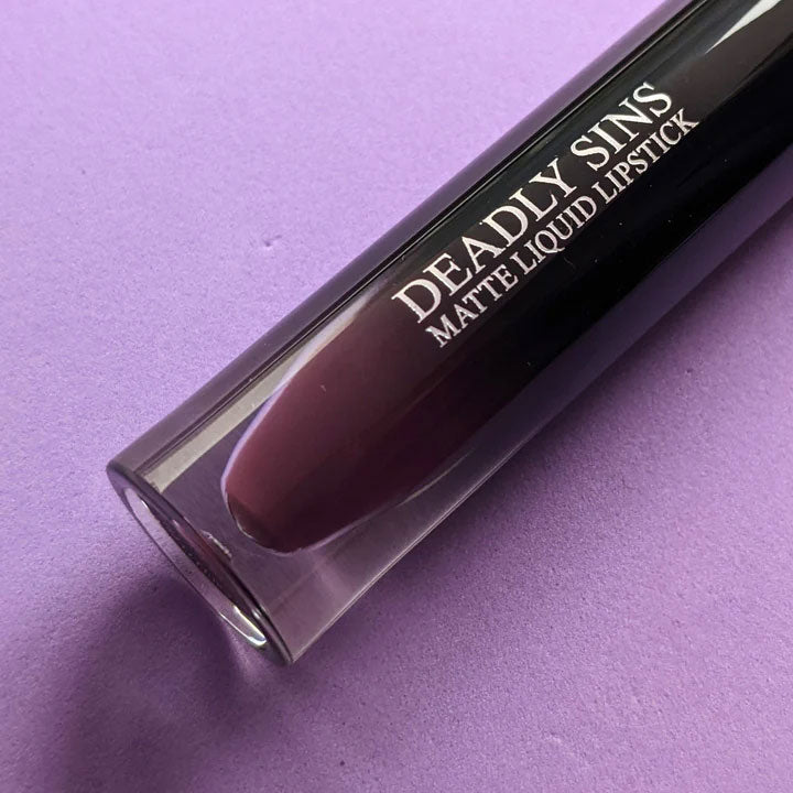Cursed Matte Deep Purple Liquid Lipstick