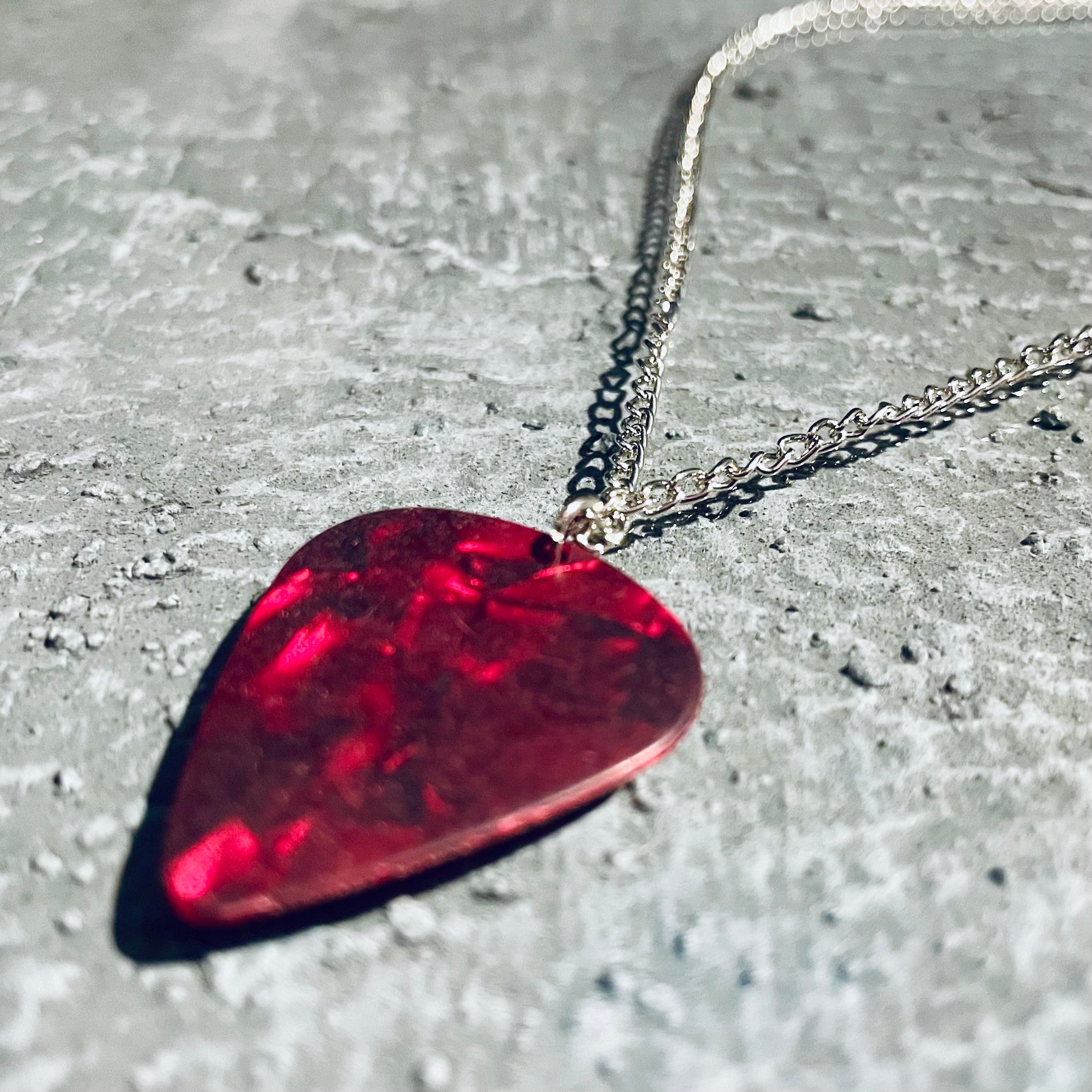 Hellfire's Guitar Necklace